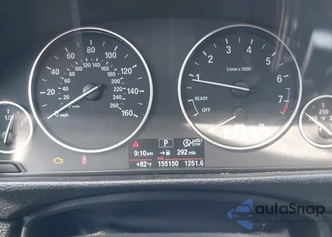 2013 BMW 320I xDrive из США, поврежденный, VIN WBA3C3C50DF981864